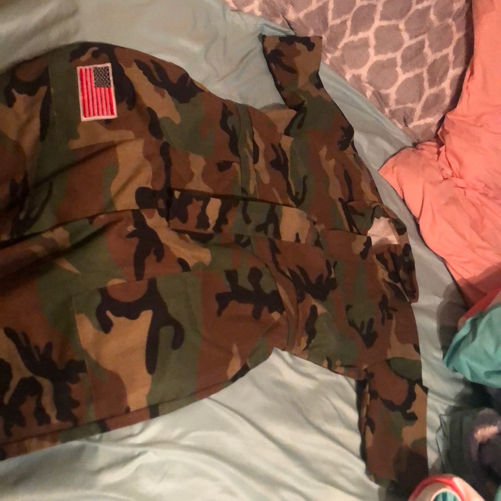 Army Fatigue Romper - Picture 4 of 4
